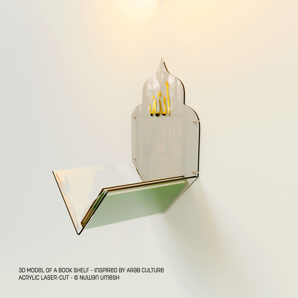 Acrylic Bookshelf